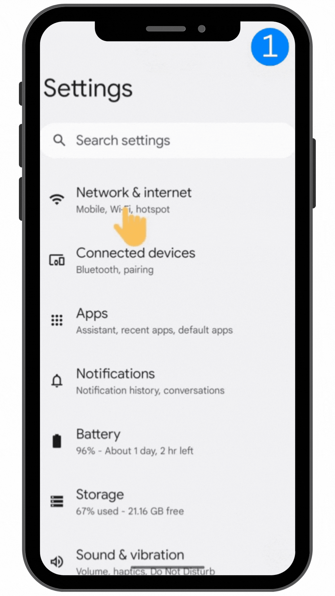 Google Pixel QR code installation guide