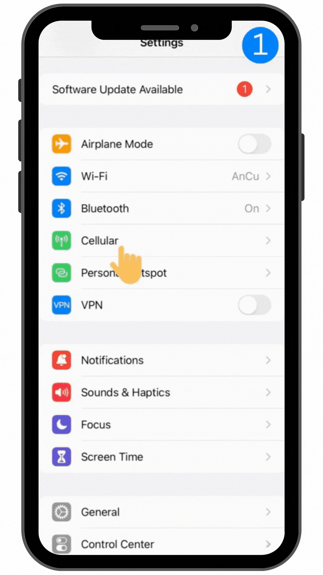 iPhone manual entry eSIM guide