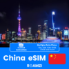 China (mainland HK Macao) Travel eSIM