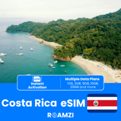 Costa Rica Travel eSIM