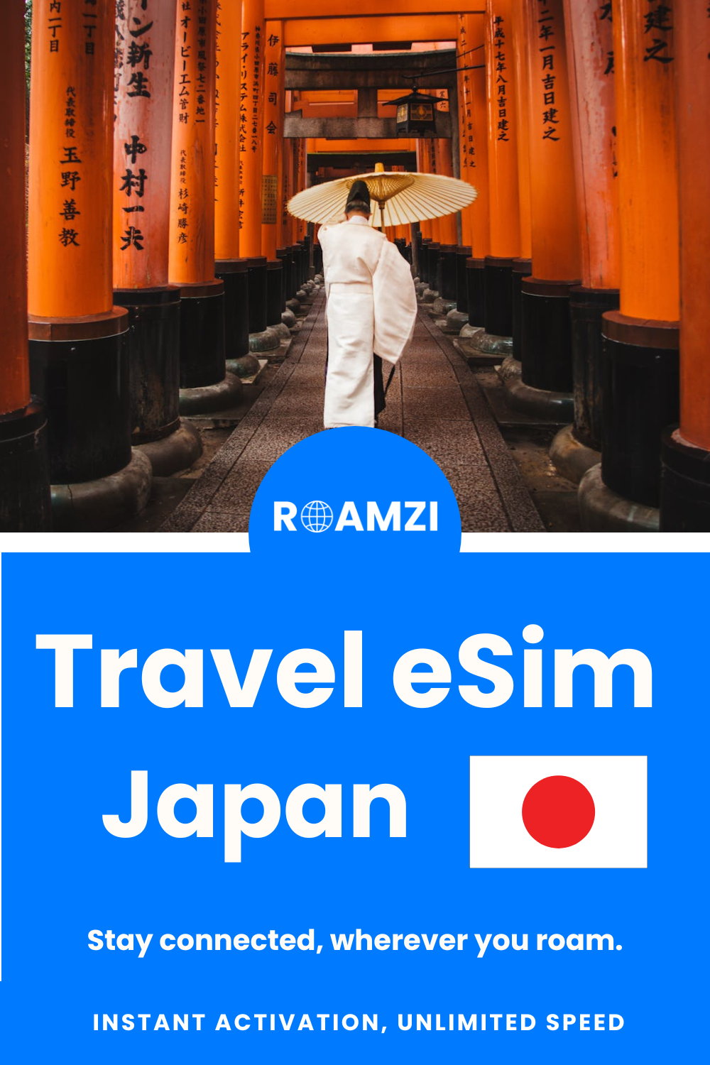 Japan Travel eSIM - Fast 5G Data Plans
