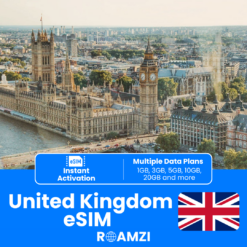 United Kingdom Travel eSIM